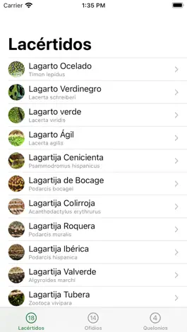 Game screenshot Guía de reptiles de España mod apk