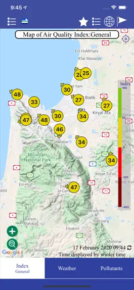 Game screenshot ניטור אוויר מפרץ חיפה mod apk