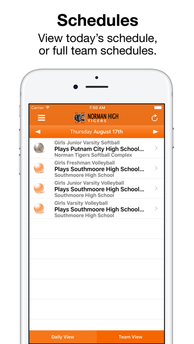 How to cancel & delete Norman High Athletics from iphone & ipad 3