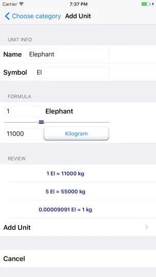MyConvert - Unit Converter iPhone Ekran Görüntüsü 3