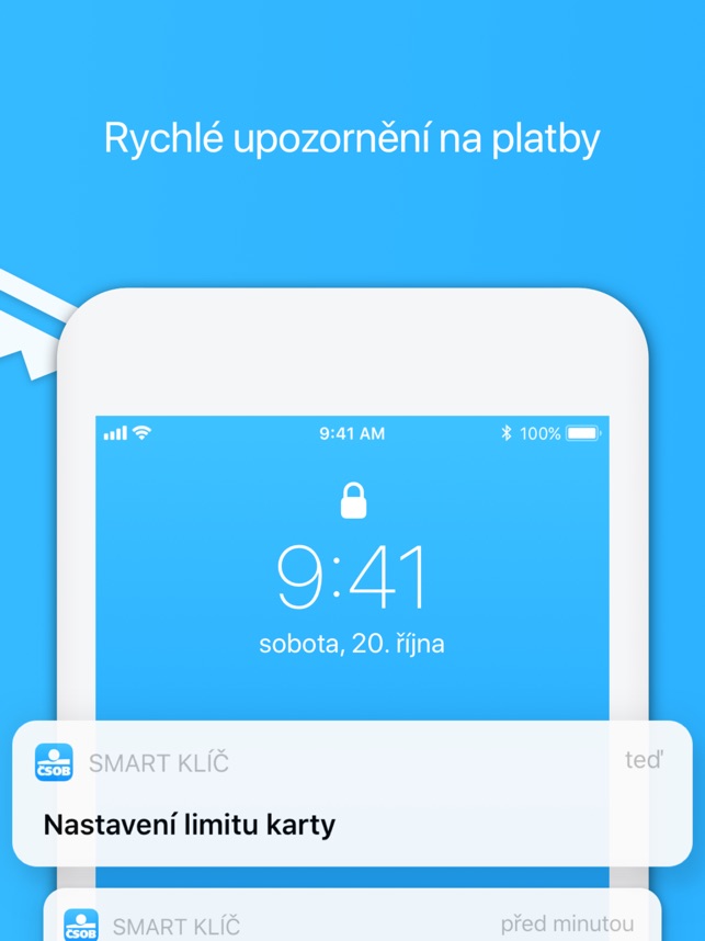 ČSOB Smart klíč v App Storu