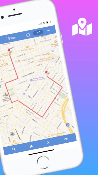 Map Ruler - Distance Measure Screenshot