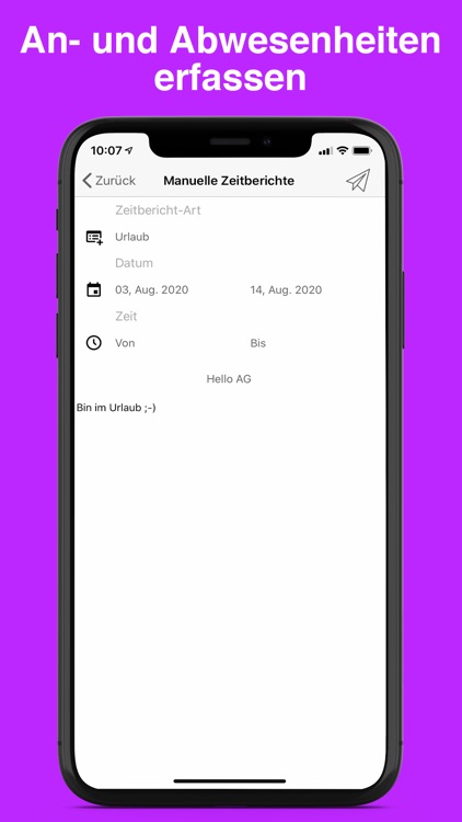 Infotemp Zeiterfassung screenshot-3