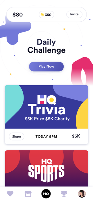 ‎HQ Trivia Screenshot