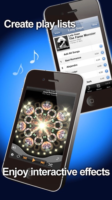 Screenshot #3 pour DreamTunes - Music Visualizer