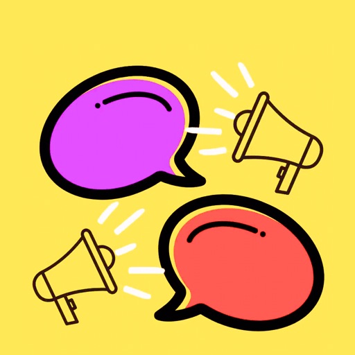 easy talk animated stickers icon
