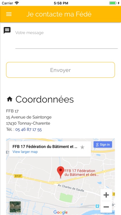 La FFB 17 à portée de main screenshot-5