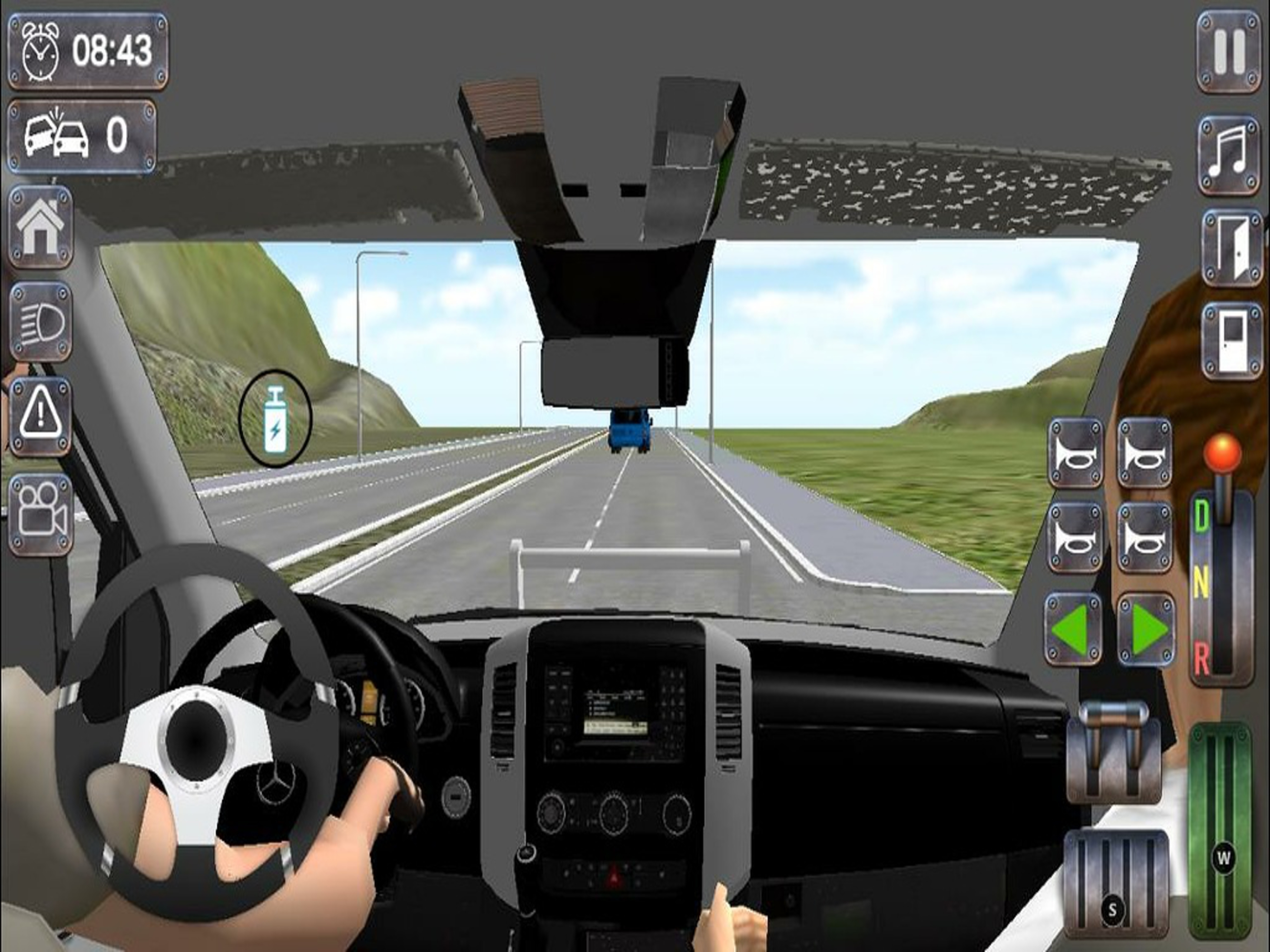 Minibus Driving Simulation Gam