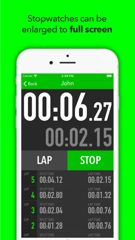 Best Multi Stopwatch Pro screenshot 5 of 7