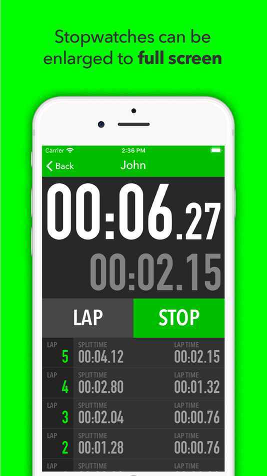 #5. Best Multi Stopwatch Pro (iOS) 由: DenciSoft s.r.o.
