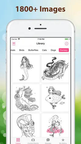 Game screenshot Color4u: Adult Coloring Book apk