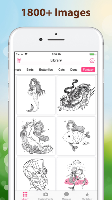 Color4u: Adult Coloring Book Screenshot