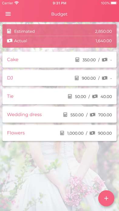 Smarty Wedding Planner Screenshot