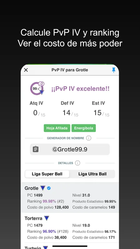 Poke Genie - Incursion, PvP IV screenshot 3 of 10