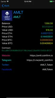 ethereum address explorer iphone screenshot 2