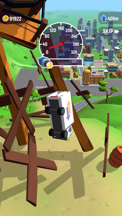 Crash Delivery: car jumping screenshot-3