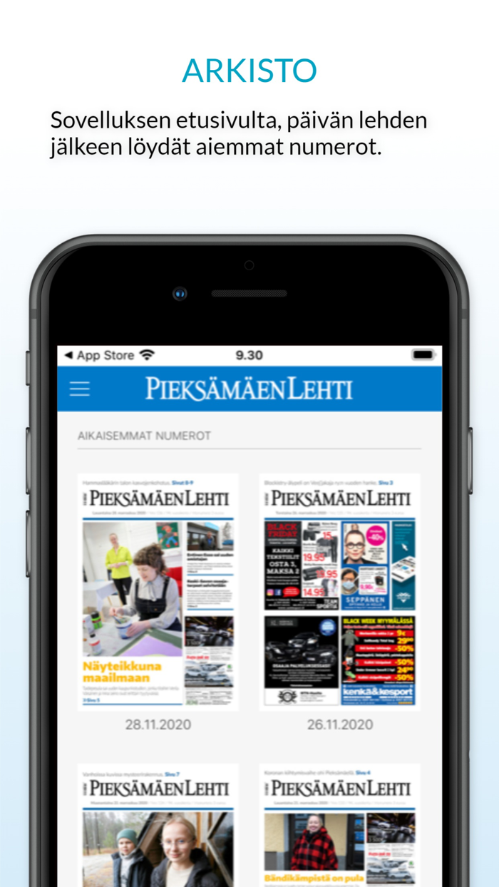 Pieksämäen Lehti päivän lehti