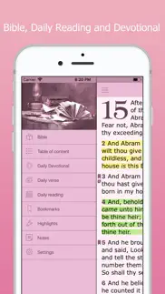 bible for women & daily study iphone screenshot 2