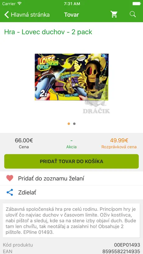 Dráčik Shop