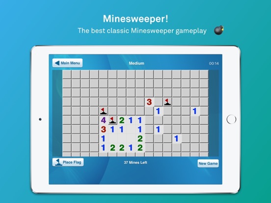 Minesweeper! iPad screenshot 1 - Games app
