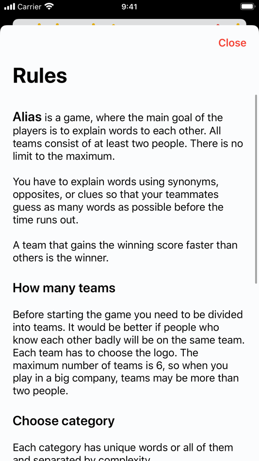 #7. Alias - Explain & Guess Words (iOS) 由: Volodymyr Yahenskyi