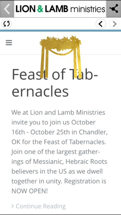 Lion and Lamb Ministries Screenshot
