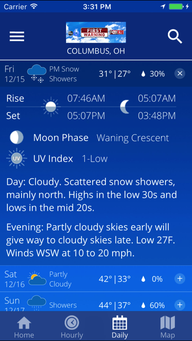 OHIO WX Screenshot