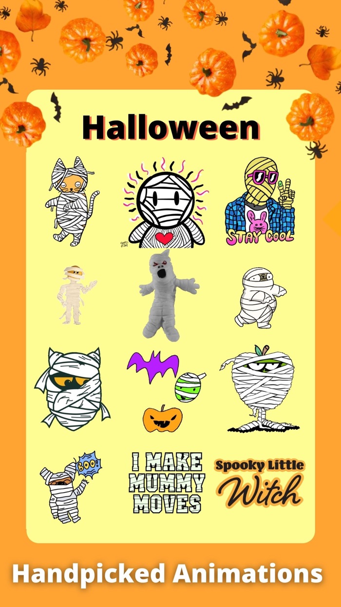 Halloween GIF Stickers