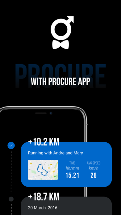 PROCURE Ride App Screenshot