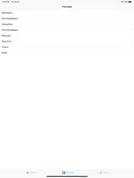 Darkroom Formulas ipad bilder 0