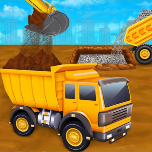 City Construction Vehicle Game Icon