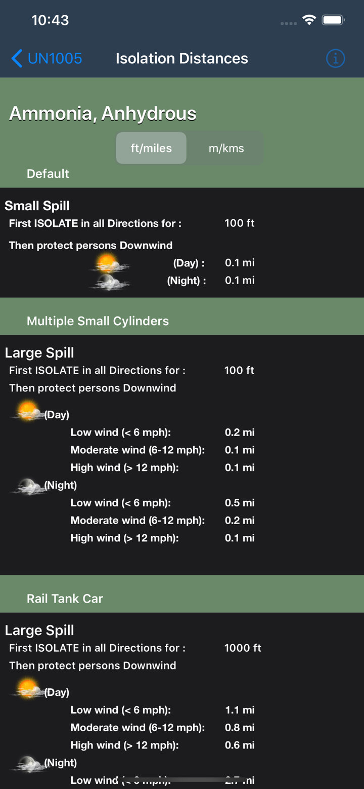 HazMat Reference screenshot 5
