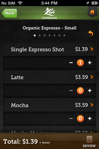 Lush Coffee & Tea screenshot 4