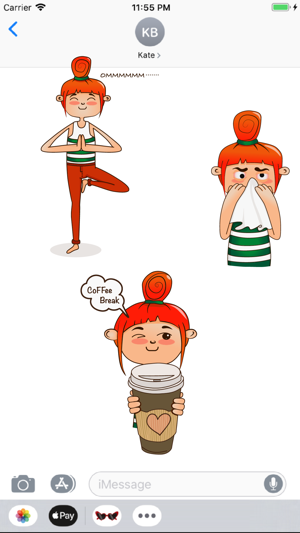 Cool Girls Stickers(圖5)-速報App