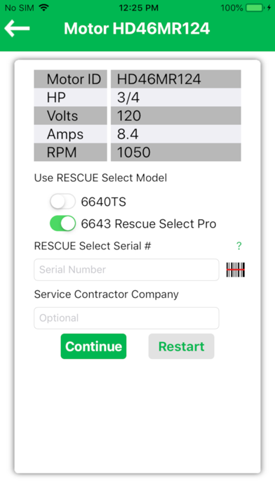 RESCUE Select Screenshot