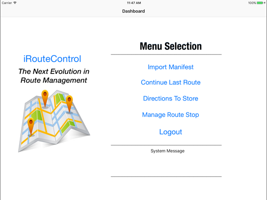 Screenshot #5 pour iRouteControl