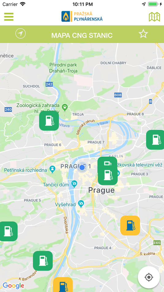 #1. CNG stanice (iOS) 来自: Inited Solutions s.r.o.
