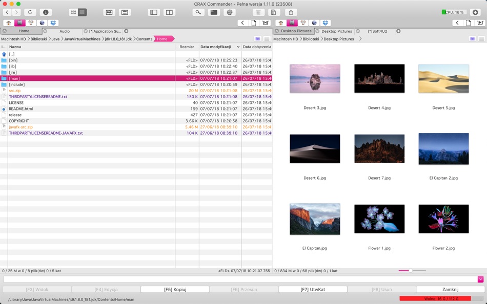 #2. CRAX Commander (macOS) 由: Marcin Slowik