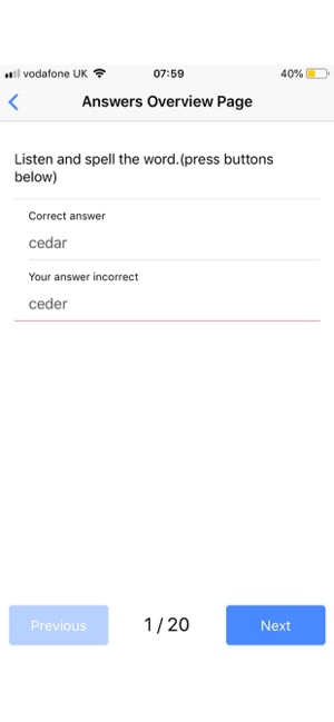 Spelling Test Lite(圖6)-速報App