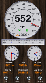GPS Speedometer and Altimeter screenshot