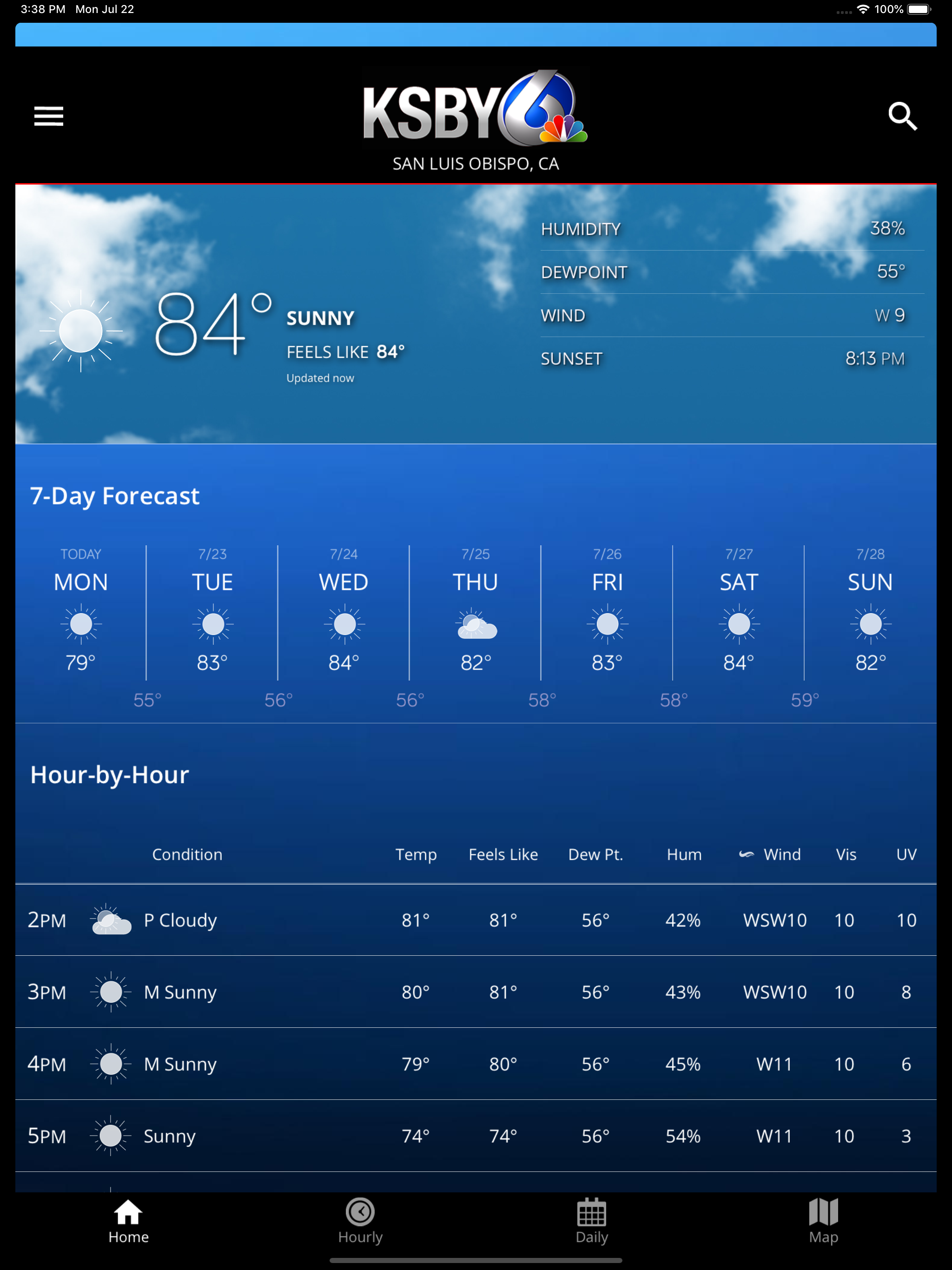 KSBY Microclimate Weather screenshot 4