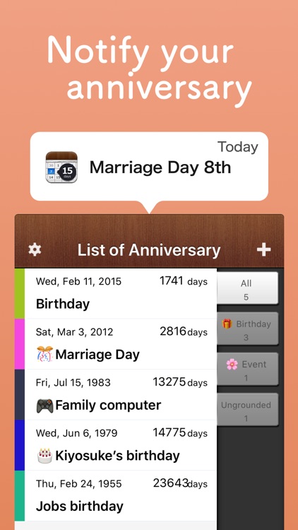 Anniversary Reminder