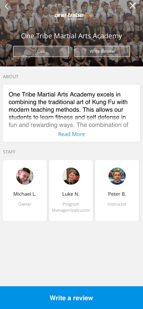 One Tribe Martial Arts