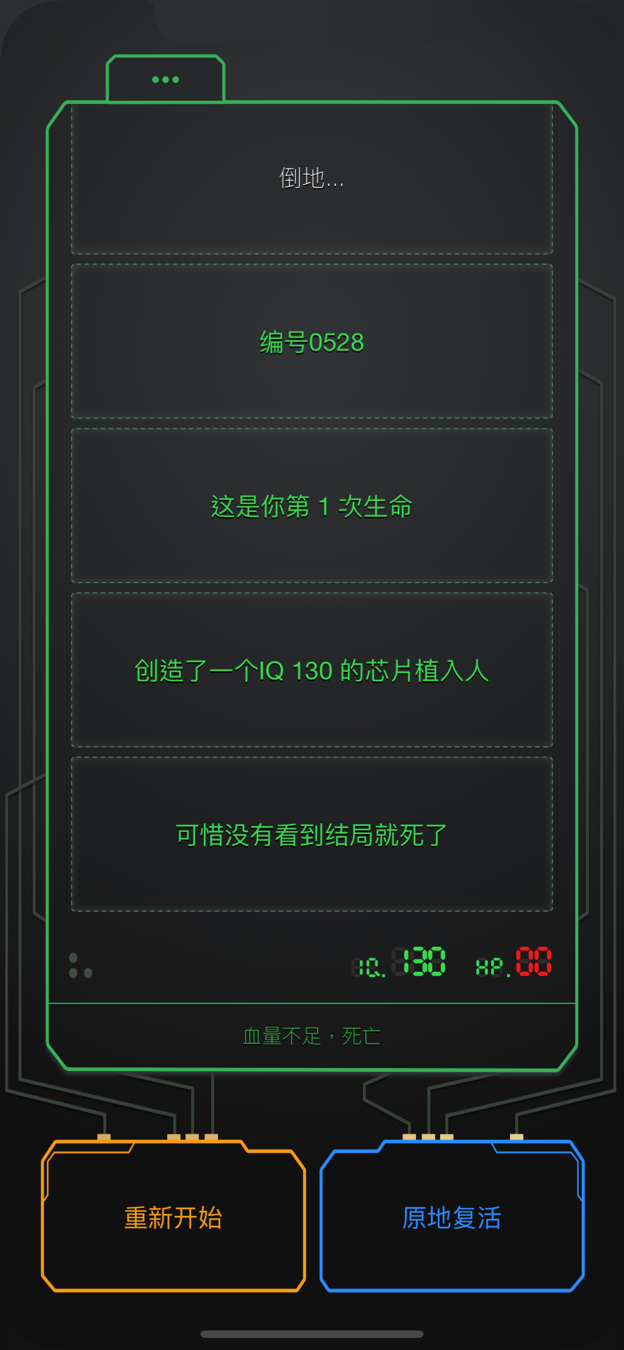 0528 - 神秘医院逃生文字游戏 screenshot 4