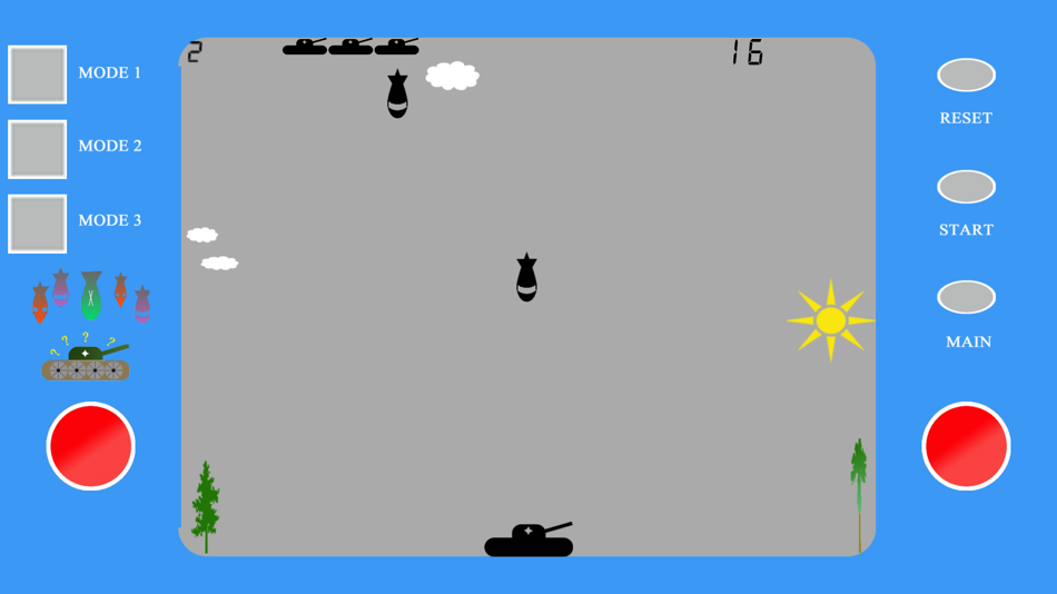 #5. Tank and Bombs Retro (Full) (iOS) Podle: Ralph DMello