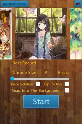 Game screenshot Anime Girls Jigsaw Puzzle mod apk