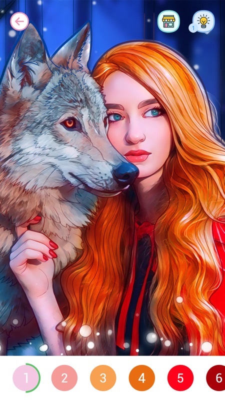 Coloring Book -Color by Number screenshot 2