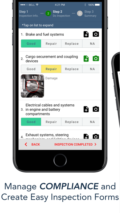 How to cancel & delete CMMS -Heavy Vehicle Inspection from iphone & ipad 4