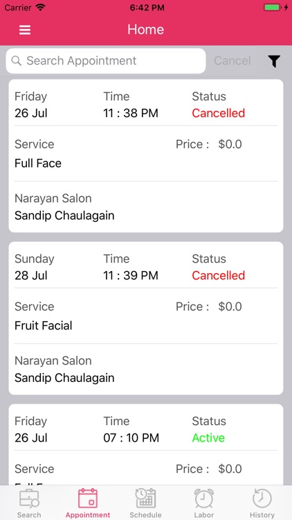 Salon Employee screenshot-8