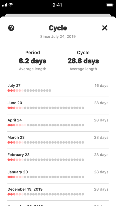 Period - period tracker screenshot 3